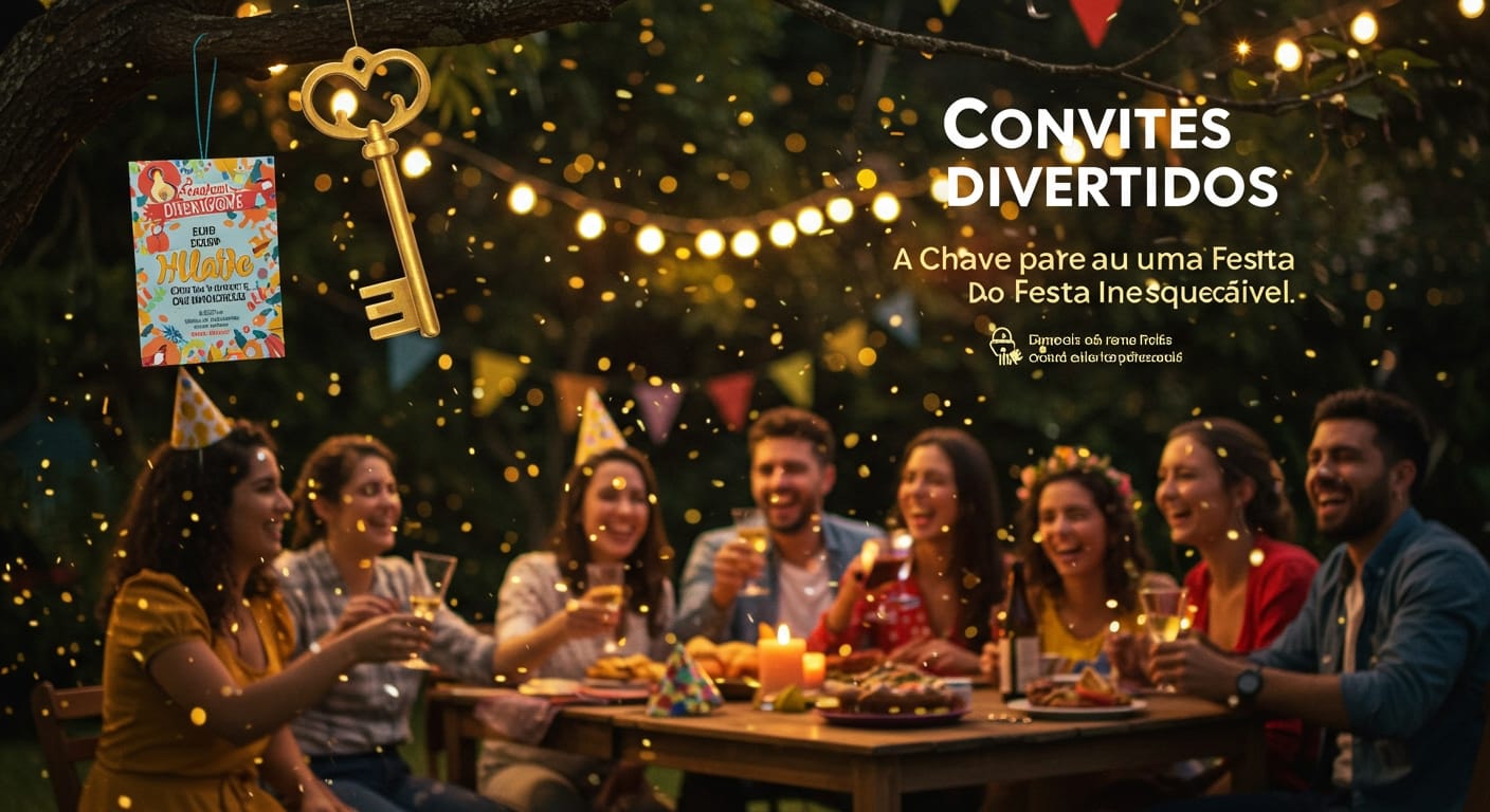 Convites Divertidos: A Chave para uma Festa Inesquecível