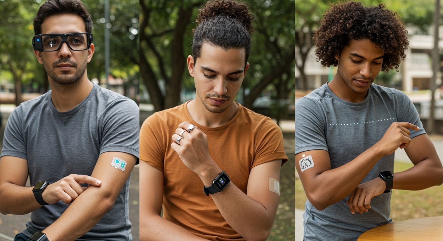 Tecnologias Vestíveis (Wearables): Além dos Relógios Inteligentes.