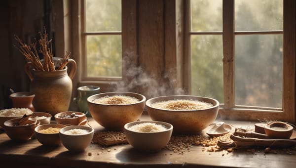 Como Fazer Mingau de Arroz