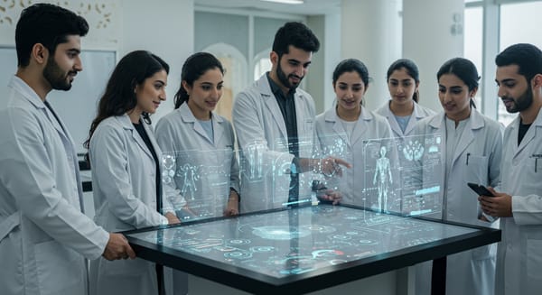 IA na Medicina: Como Estudantes da Arábia Saudita a Veem?